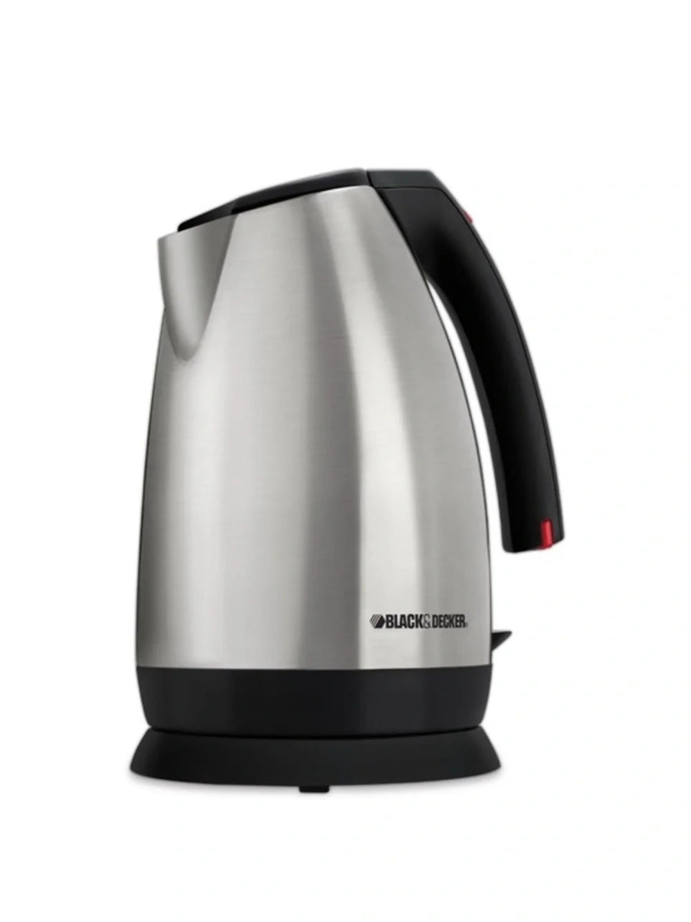 Black & Decker Stainless Steel Electric Kettle in Silver and Black